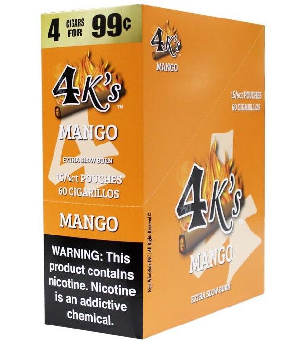 4 Kings Cigarillos Mango
