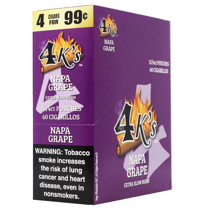 4 Kings Cigarillos Napa Grape