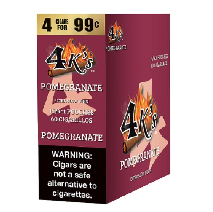 4 Kings Cigarillos Pomegranate