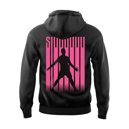 Football Print Cotton Hoodie for Men & Women