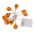 Jack-O-Lantern Pumpkin String Lights, 10 LED - image 1