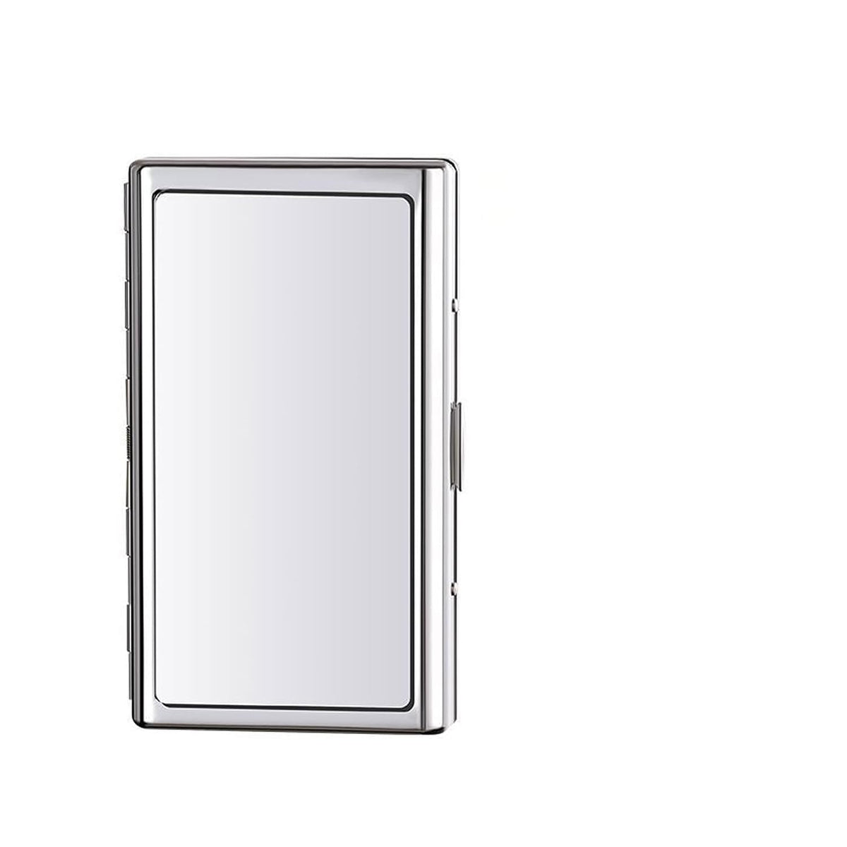 Silver Metal Cigarette Case, 100mm, 14 Cigarettes