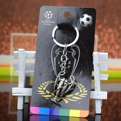 Football Trophy Keychains | UCL, EPL, WC & Euro