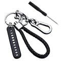 Braided Rope Anti-Lost Number Card Keychain