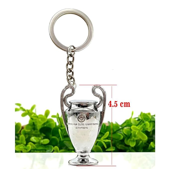 Football Trophy Keychains | UCL, EPL, WC & Euro