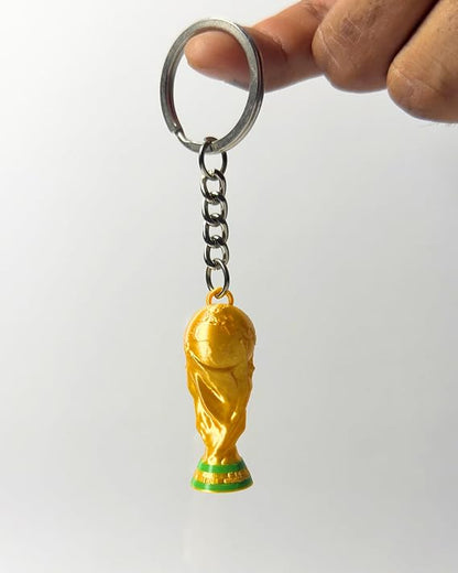 Football Trophy Keychain Backpack Charm