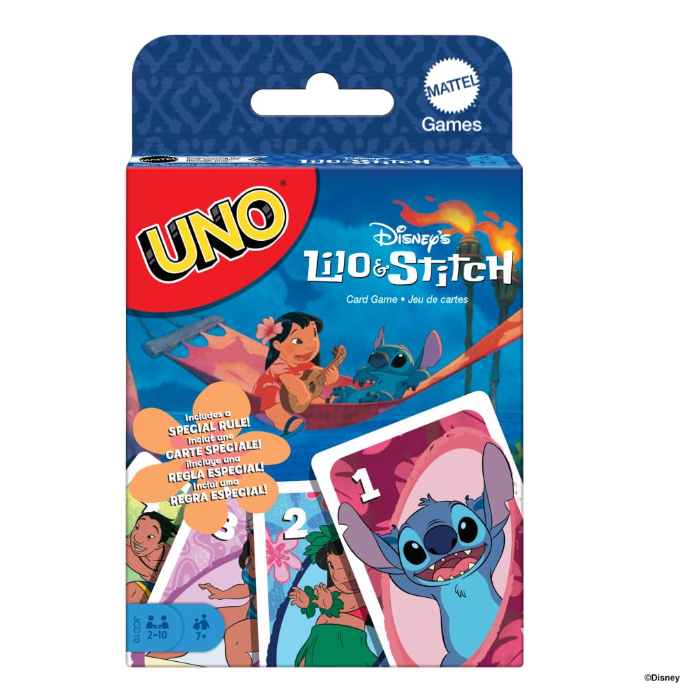 UNO Lilo and Stitch Card Game