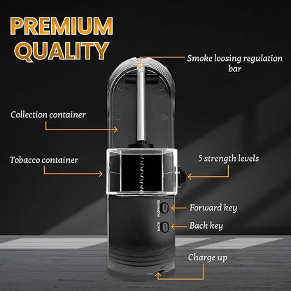 Electronic Cigarette Making Machine - Black