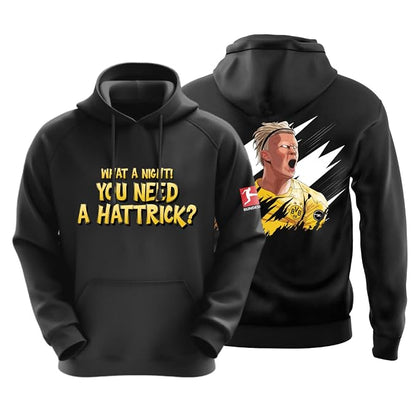 Football Print Cotton Hoodie for Men & Women