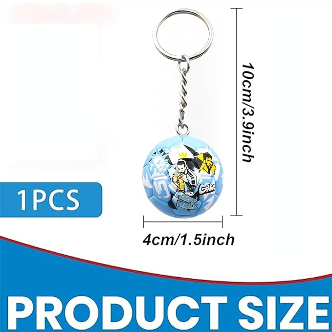 2026 World Cup Soccer Keychain – Football Keyring Accessory for Men & Soccer Fans