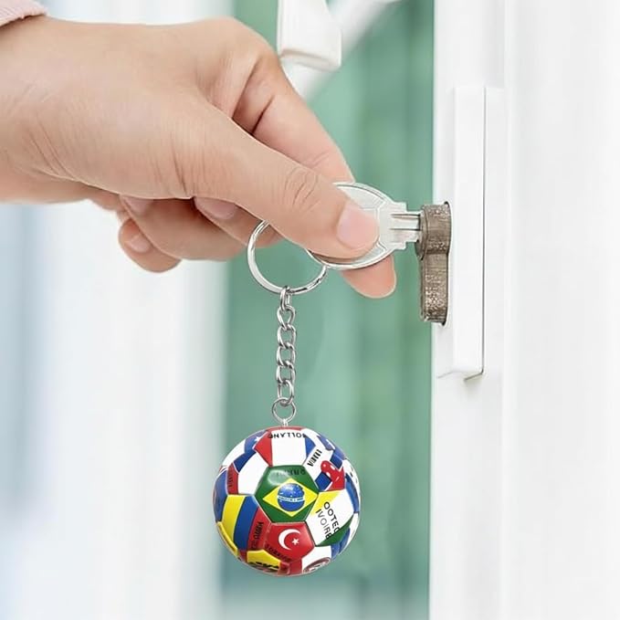 Football World Cup Keychain for Boys