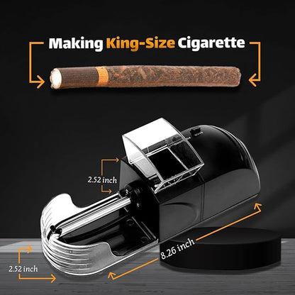 Electronic Cigarette Making Machine - Black