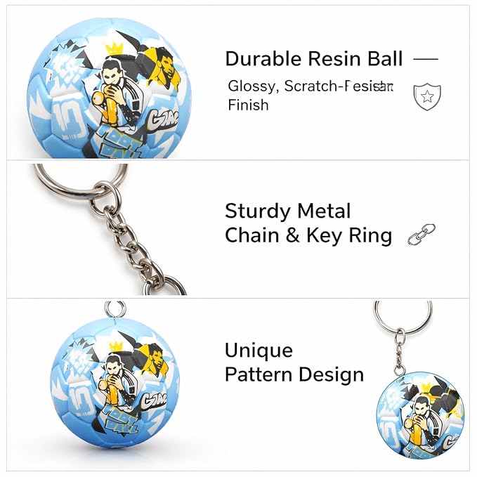 2026 World Cup Soccer Keychain – Football Keyring Accessory for Men & Soccer Fans