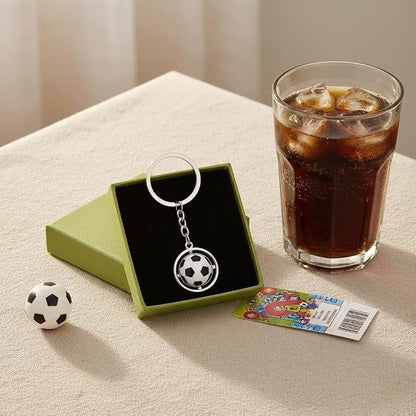 Football Keychain for Boys | Backpack Soccer Charm