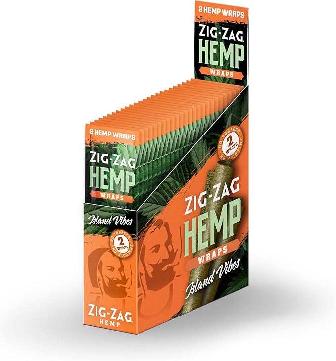 Zig Zag Hemp Wraps Island Vibes