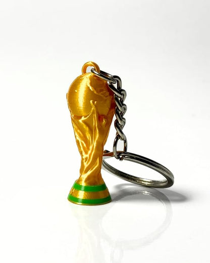 Football Trophy Keychain Backpack Charm