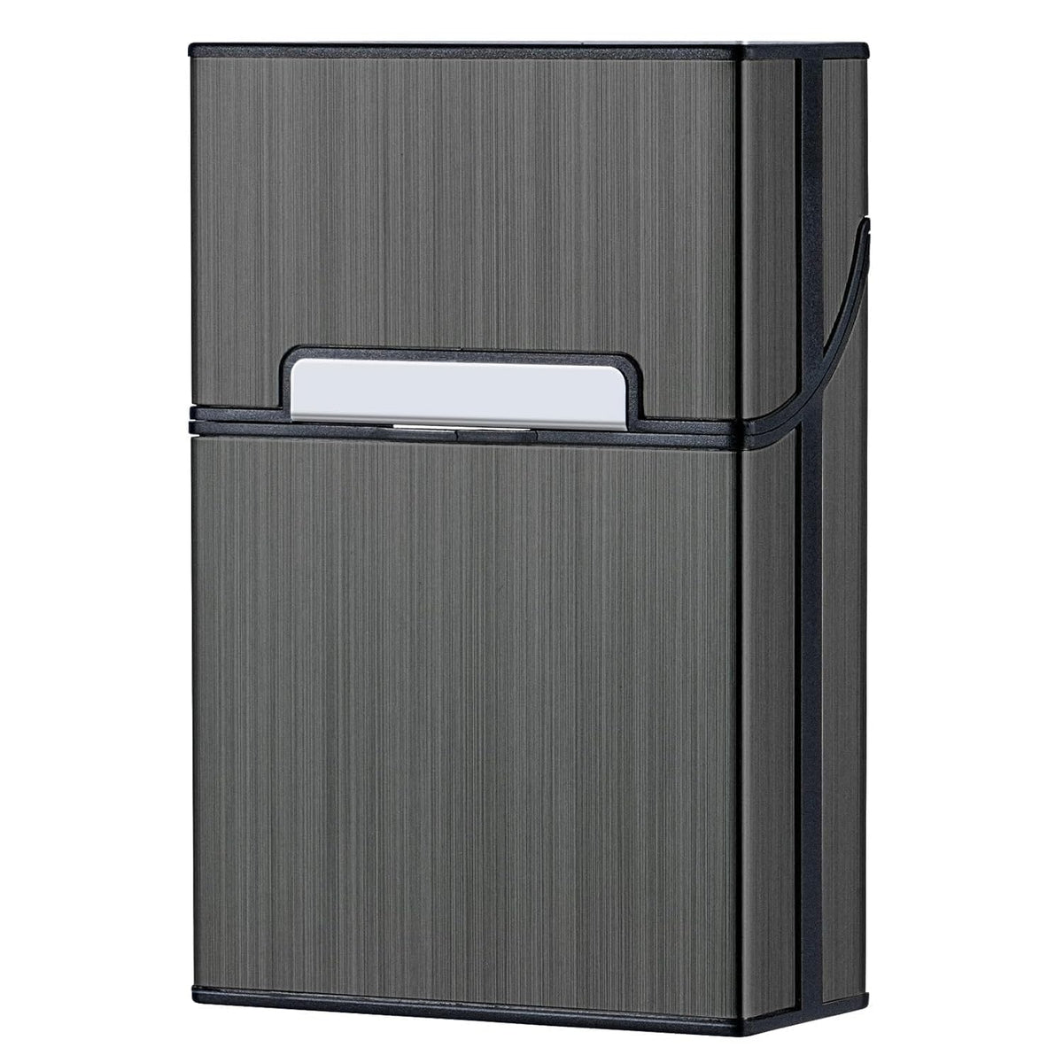 Metal Cigarette Case, Magnetic Closure