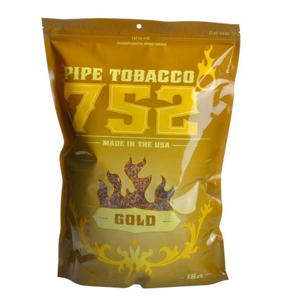 752 Gold Pipe Tobacco [Mild] 16 Oz
