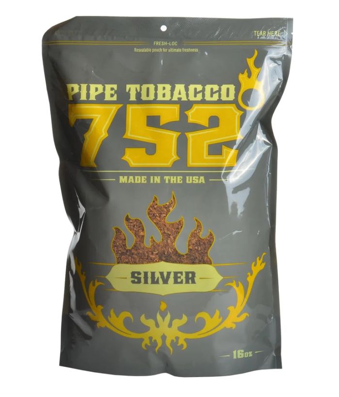 752 Silver Pipe Tobacco [Ultra Mild] 16 Oz