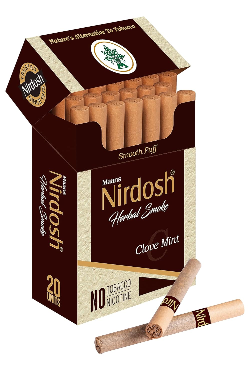 Nirdosh Herbal Clove Mint Sticks, 20 Sticks