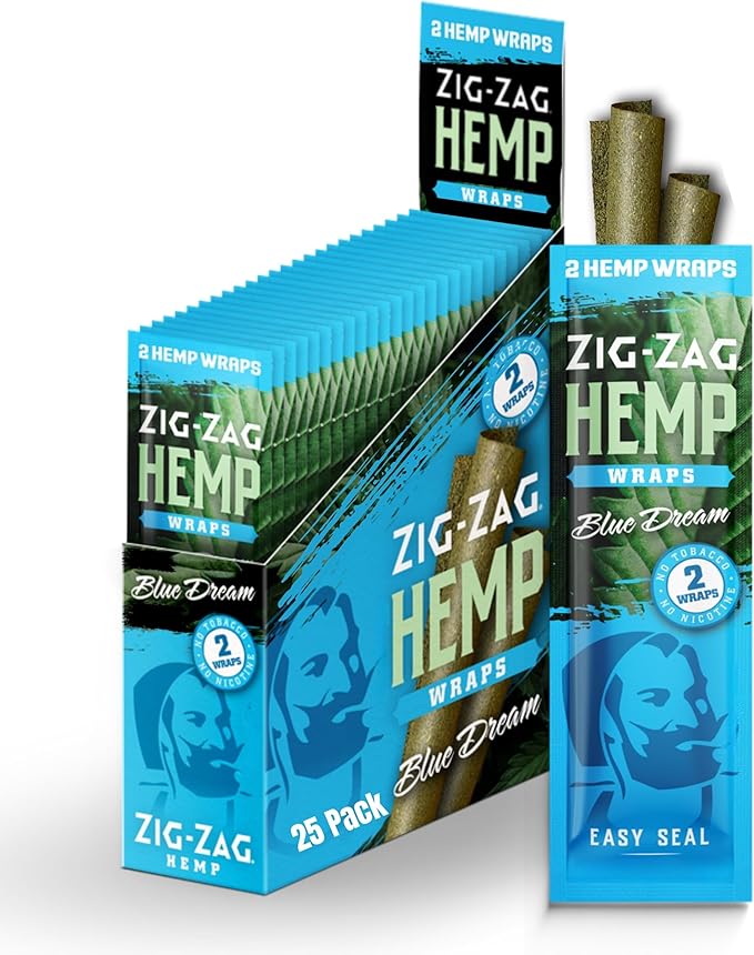 Zig Zag Hemp Wraps Blue Dream