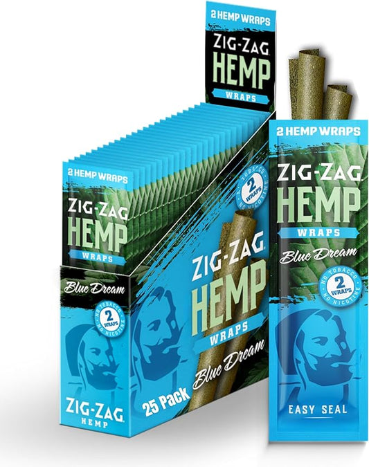 Zig Zag Hemp Wraps Blue Dream