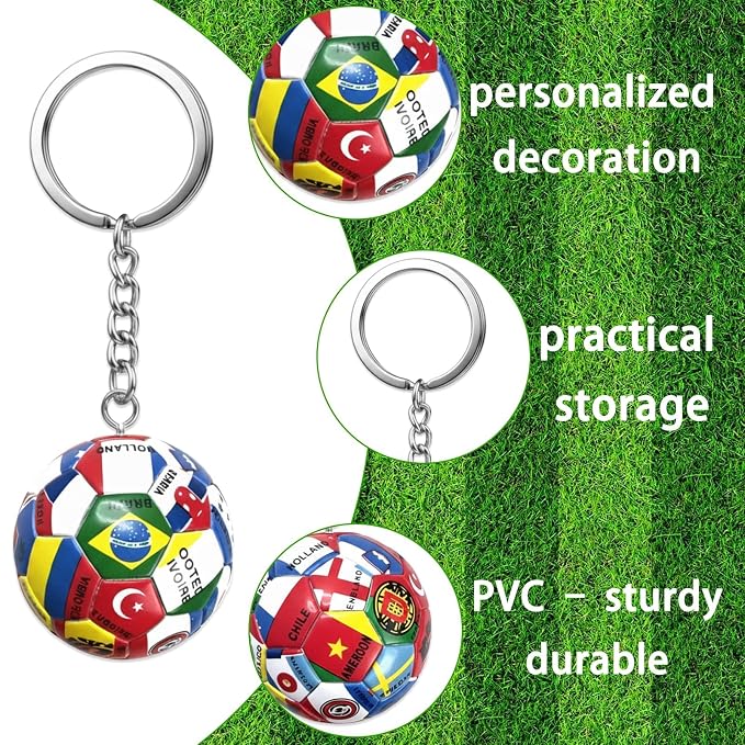 Football World Cup Keychain for Boys