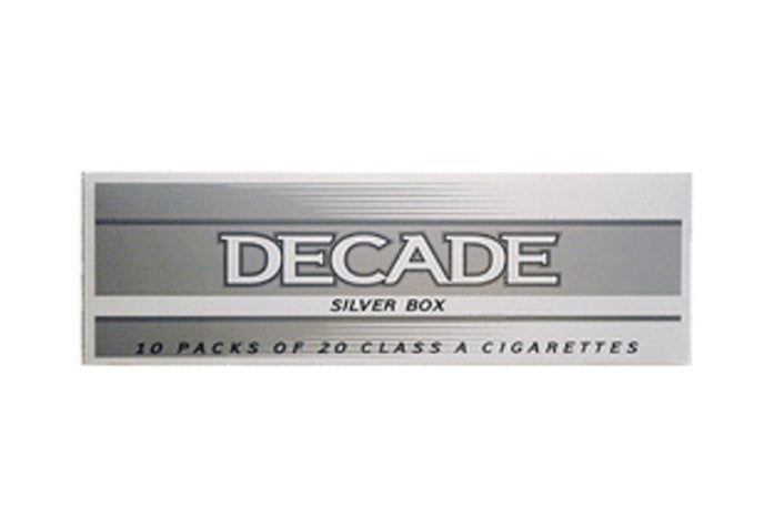 Decade silver king box