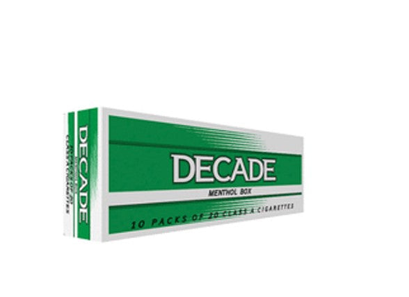 Decade menthol king box