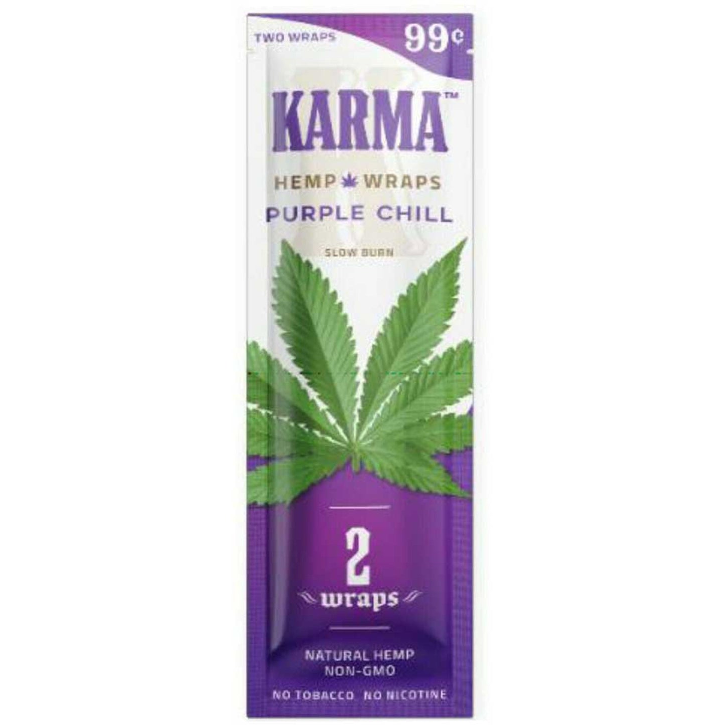 Natural Karma Purple Chill Hemp Wrap
