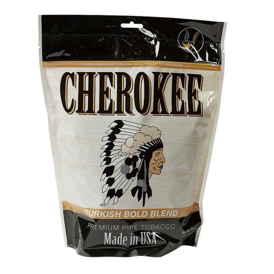 Cherokee 16oz Black Pipe Tobacco