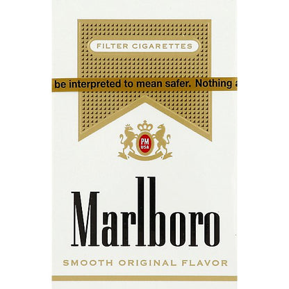 Marlboro Gold Cigarette King Box
