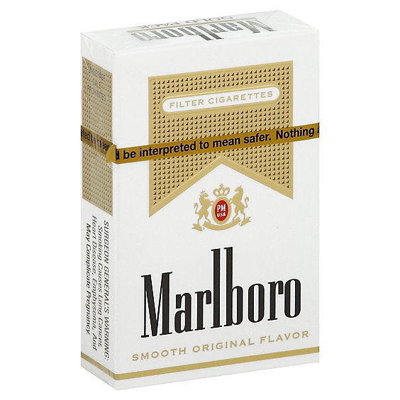 Marlboro Gold Cigarette King Box