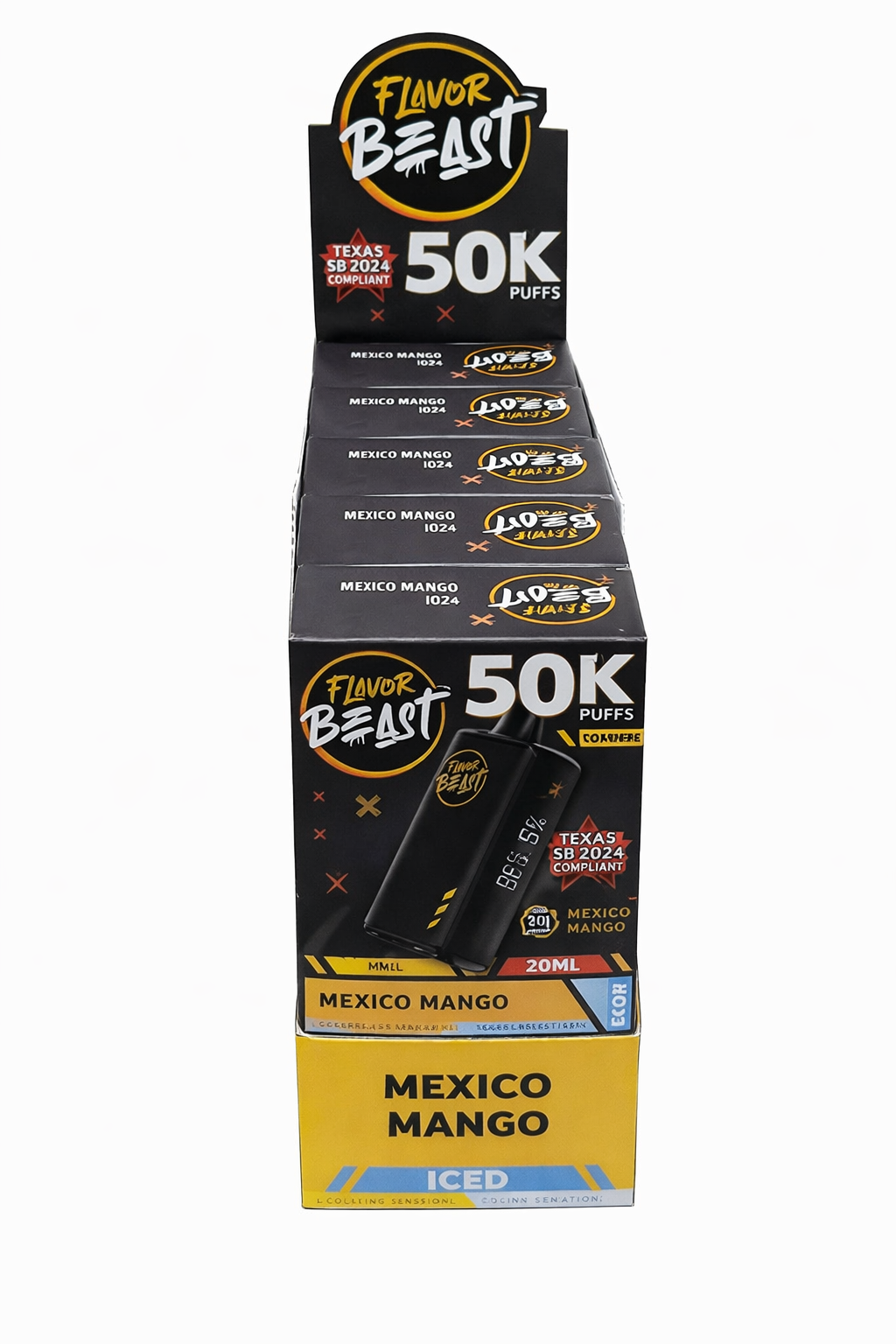 Flavor Beast iced disposable vapes Mexico mango