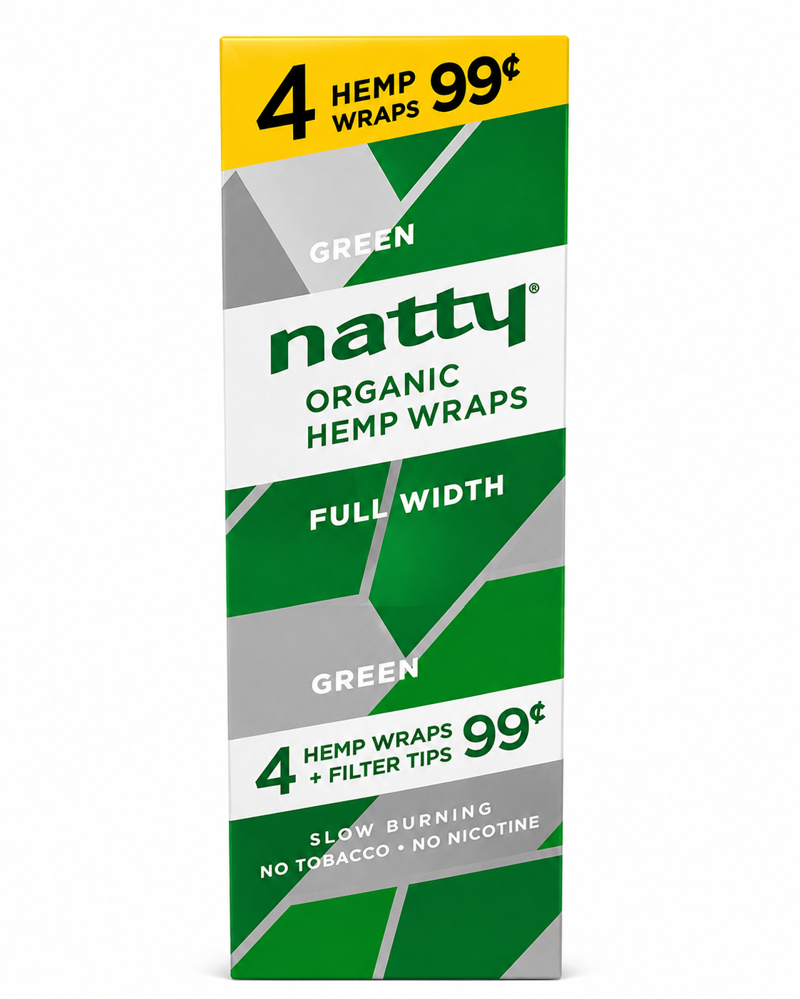 NATTY HEMP WRAPS GREEN