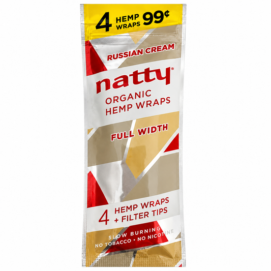 NATTY HEMP WRAPS RUSSIAN CREME