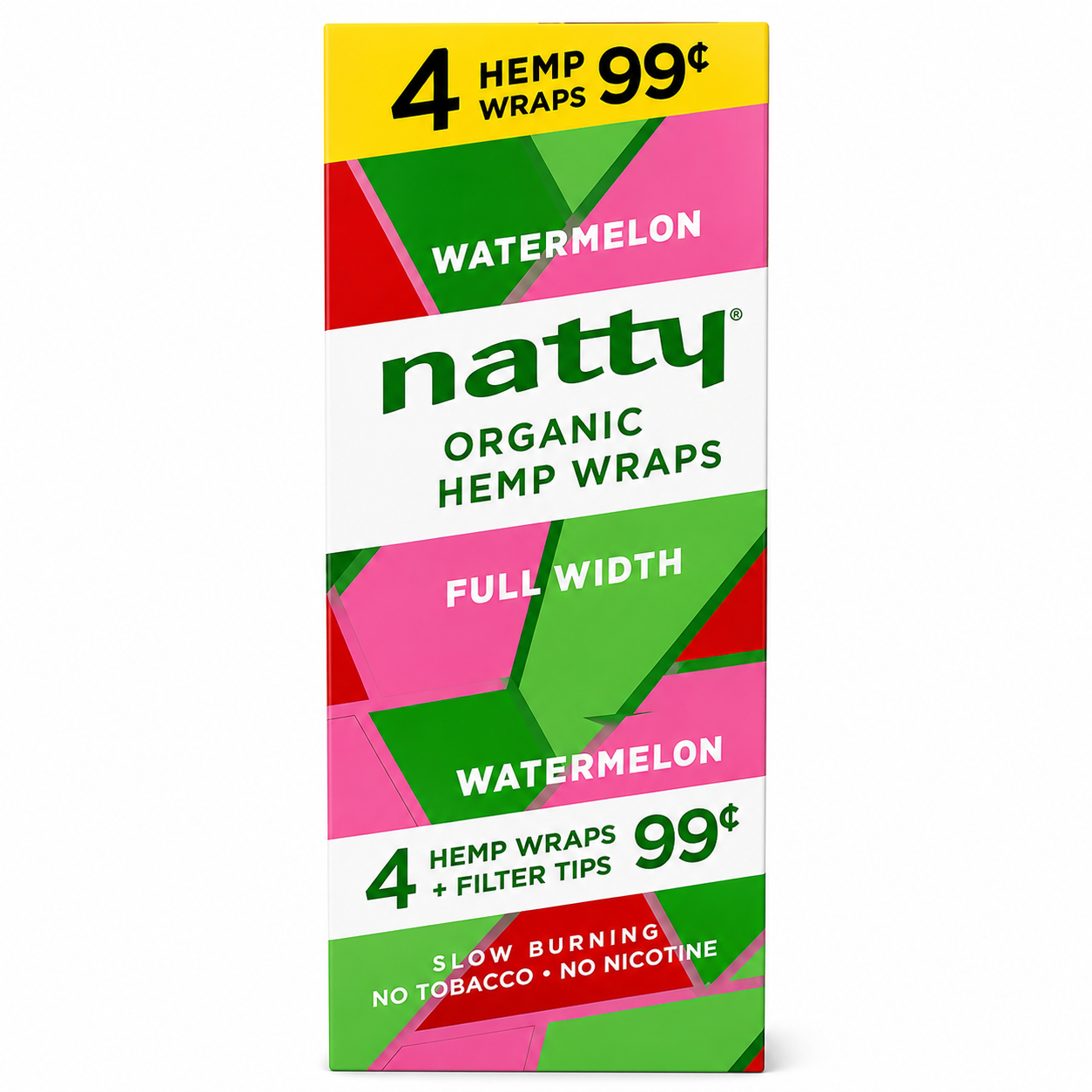 NATTY HEMP WRAPS WATERMELON