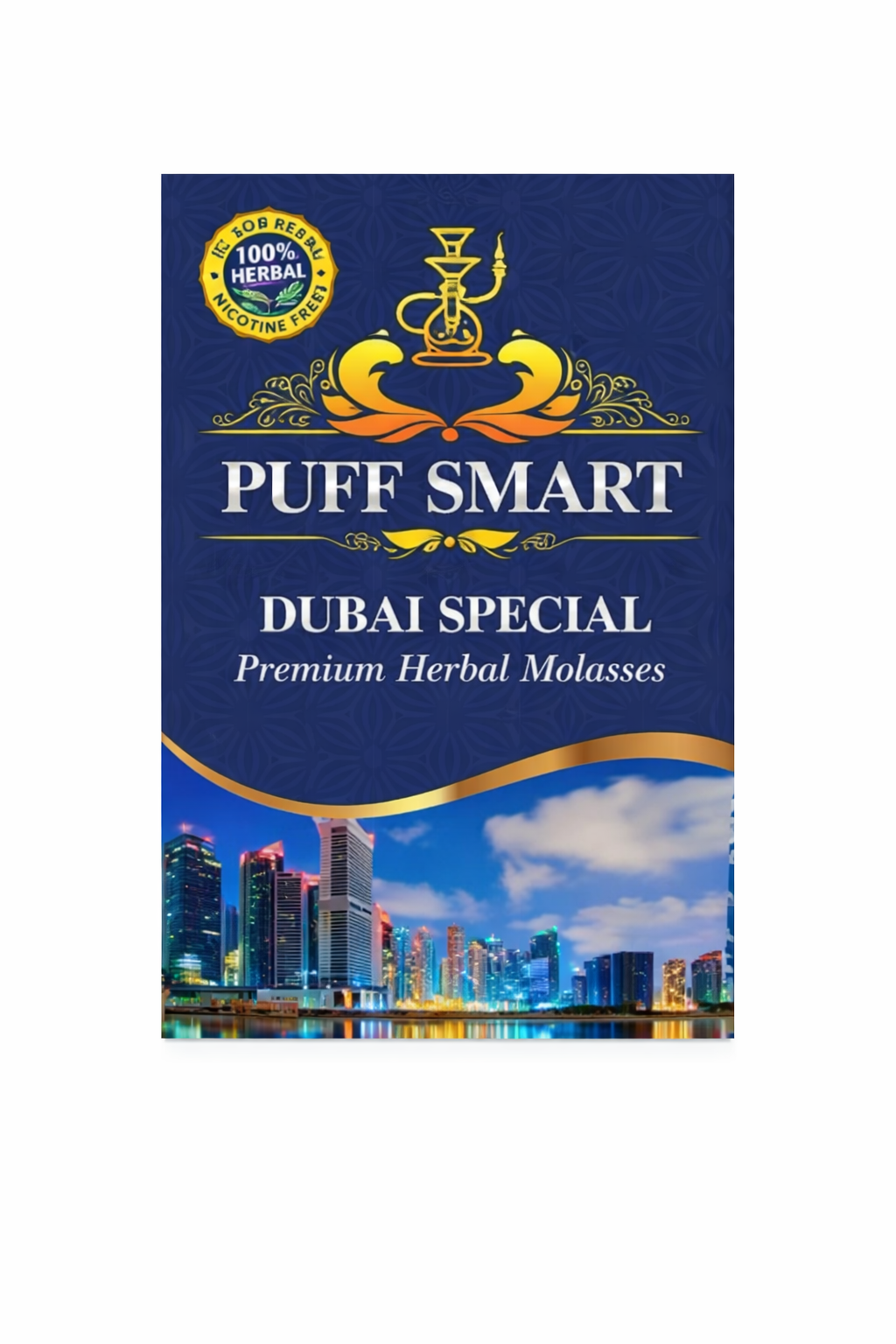 Puff Smart Dubai Special Herbal Molasses Hookah Flavor
