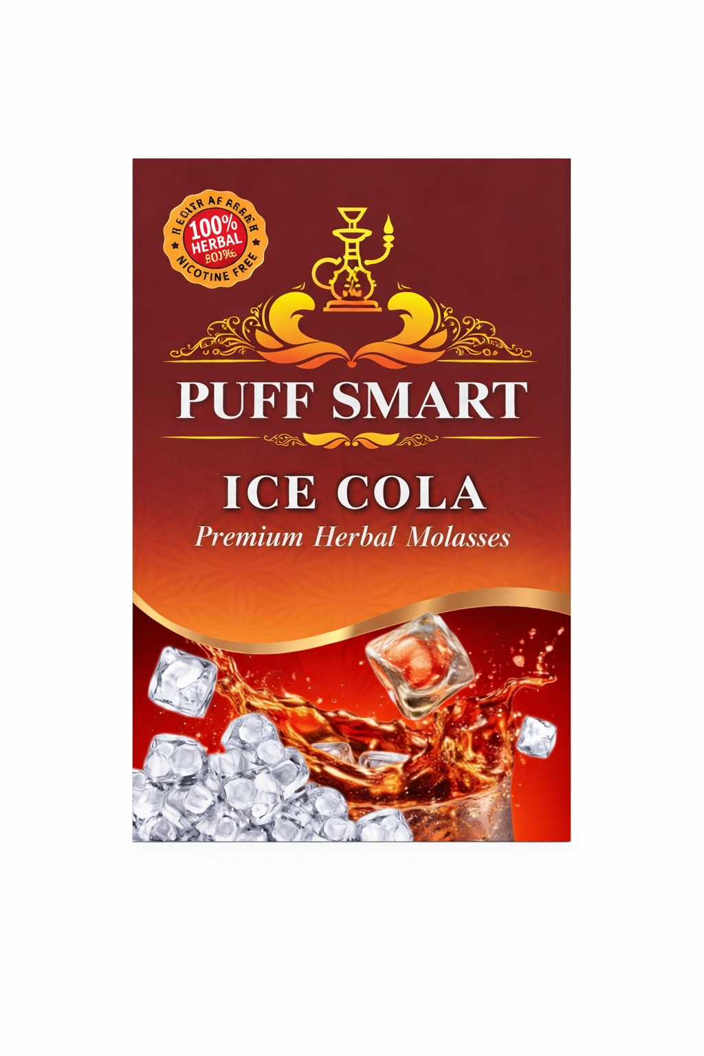 Puff Smart Non - Nicotine Hookah Flavor Ice Cola
