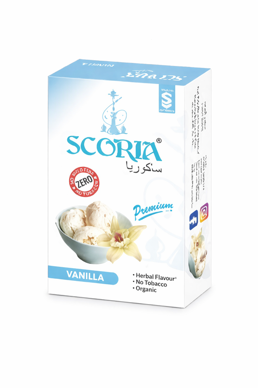 Scoria Non - Nicotine Hookah Flavor Vanilla