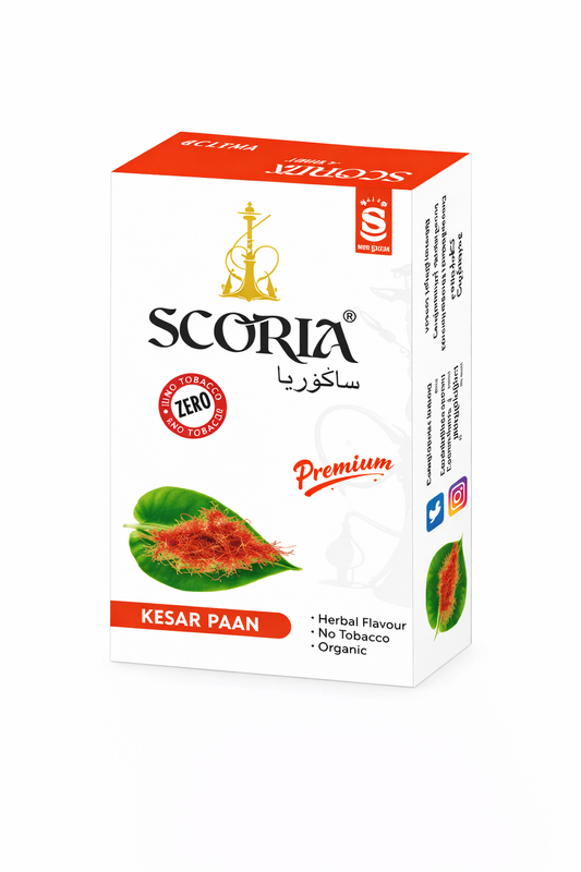 Scoria Kesar Paan Non - Nicotine Hookah Flavor