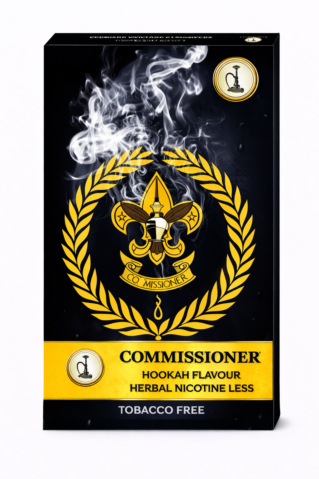 Smock Strech Herbal Nicotine Less Commissioner Hookah Flavor
