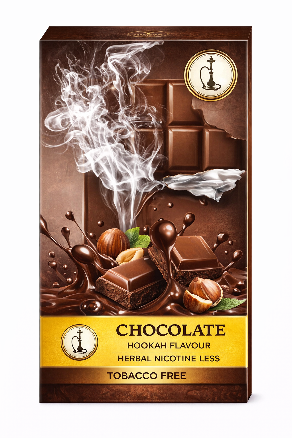 Smock Strech Chocolate Herbal Nicotine Less Hookah Flavor