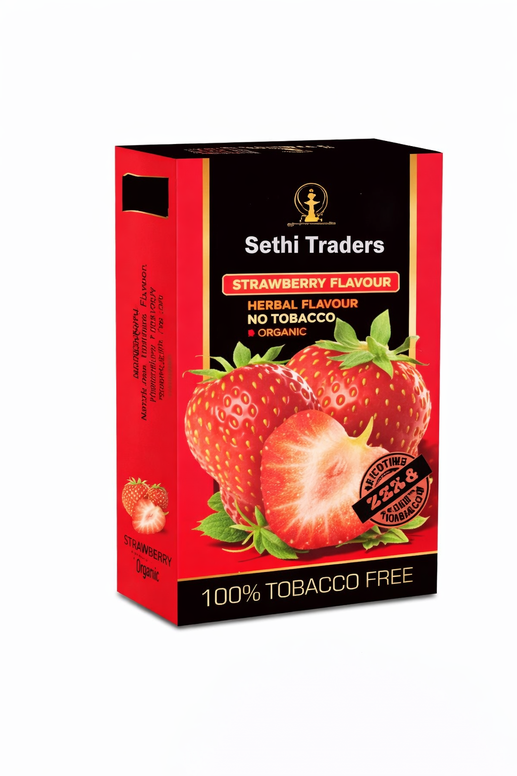 Sethi Traders Non - Nicotine Hookah Flavor Strawberry Flavor