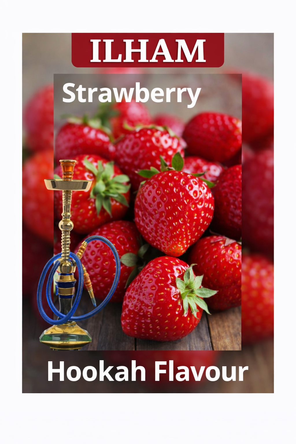 Ilham Non - Nicotine Strawberry Hookah Flavor