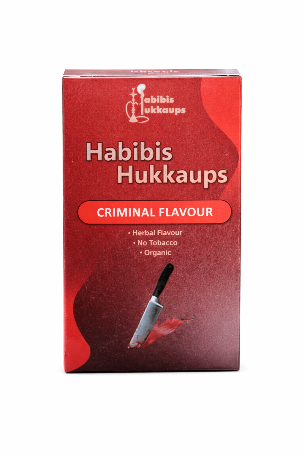 Habibis Hukkaups Criminal Non - Nicotine Hookah Flavor