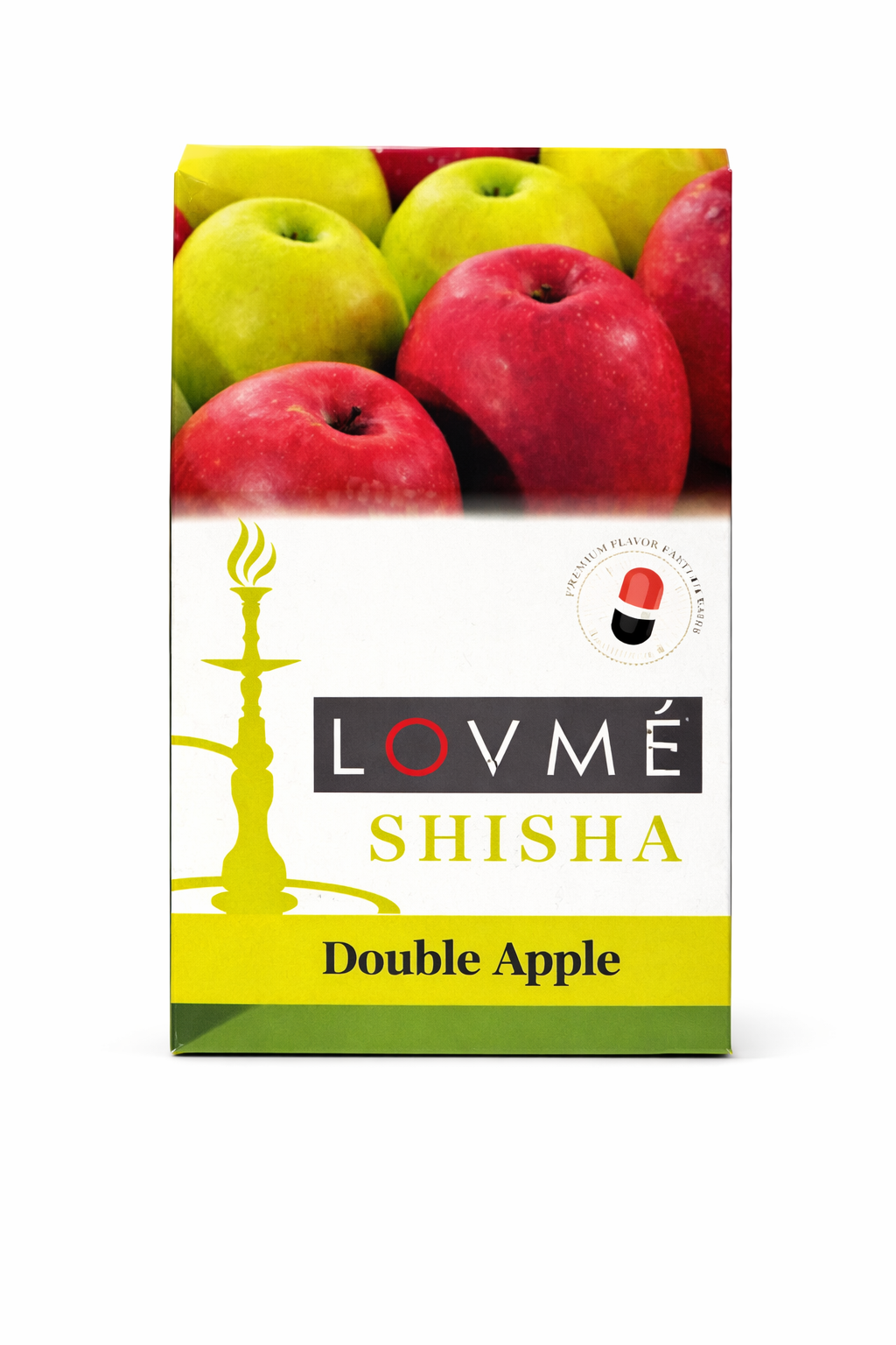 Love Me Hookah Shisha Non - Nicotine Double Apple Flavor