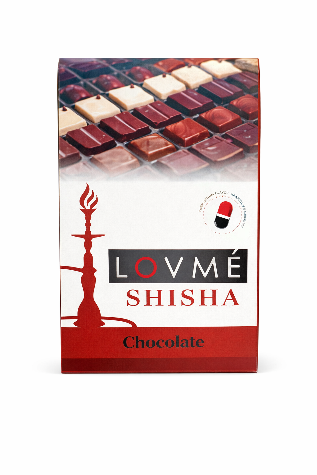 Love Me Hookah Shisha Non - Nicotine Chocolate Flavor