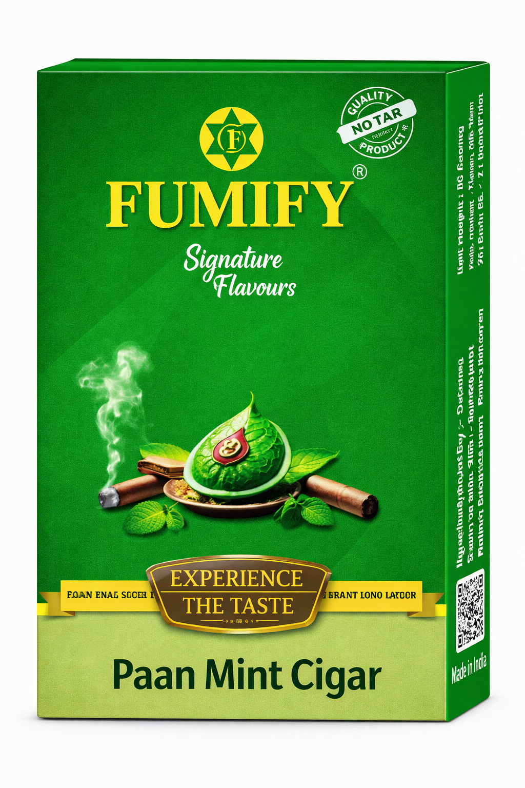 Fumify Paan Mint Nicotine Free Hookah Flavor