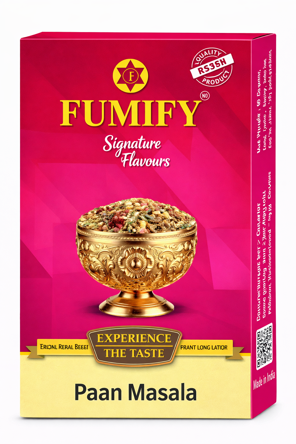 Fumify Paan Masala Nicotine Free Hookah Flavor